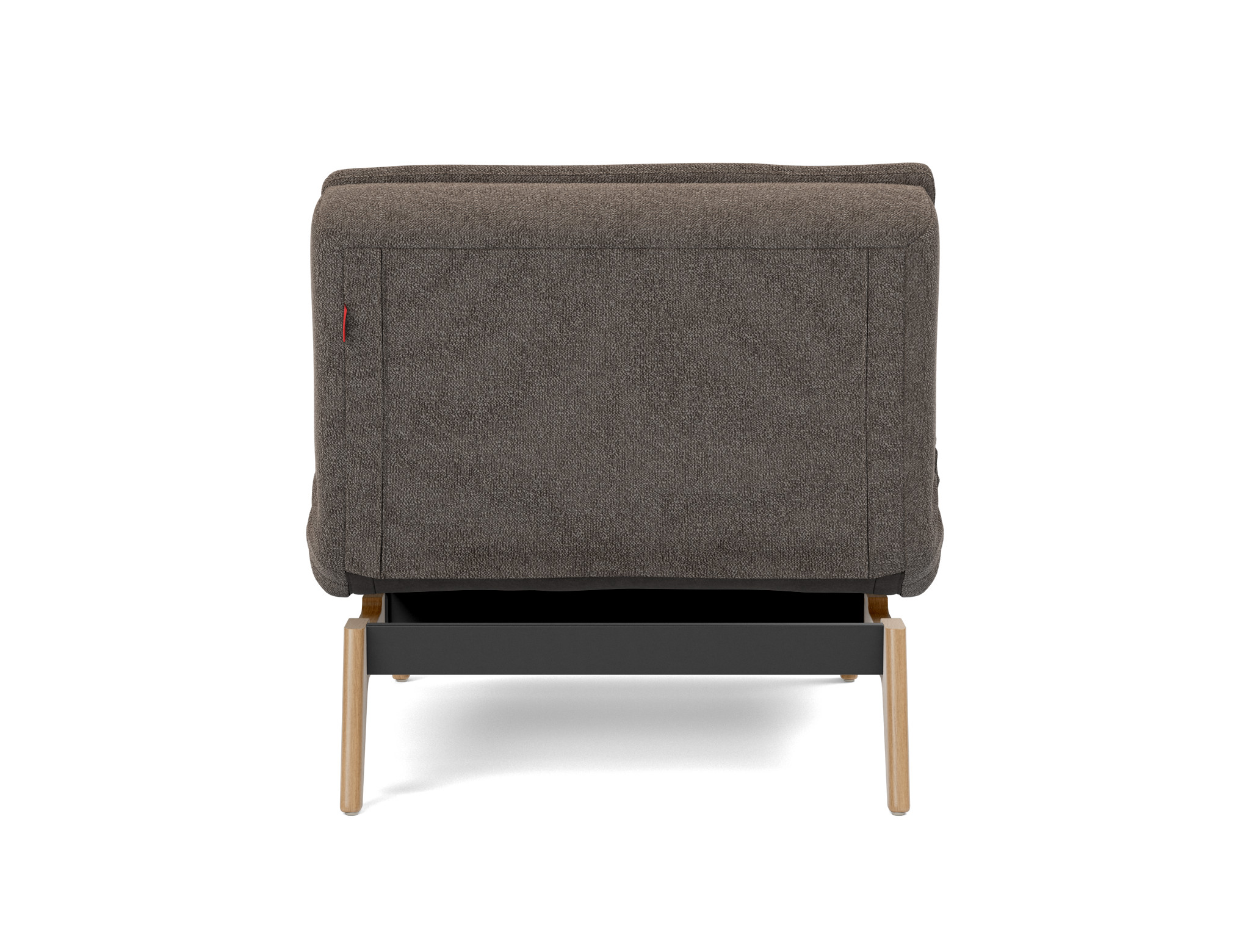 Sessel Dublexo Boucle Skandi 530-Taupe Beine Eiche