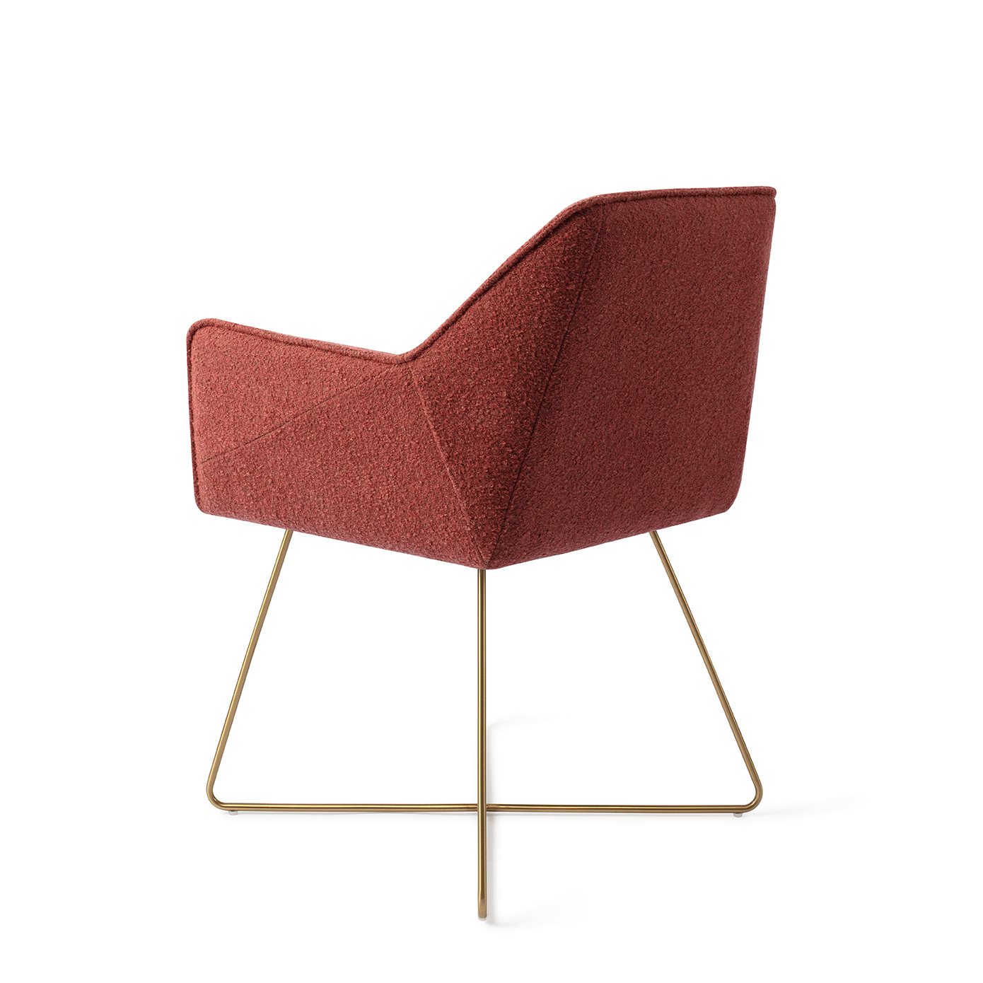 Jesper Home Esszimmerstuhl Tome Shabby-Saffron Cross Gold