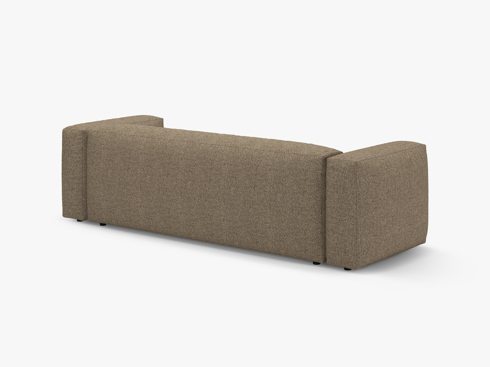 Micadoni Martina Schlafsofa 3-Sitzer Boucle Monet Cappuccino