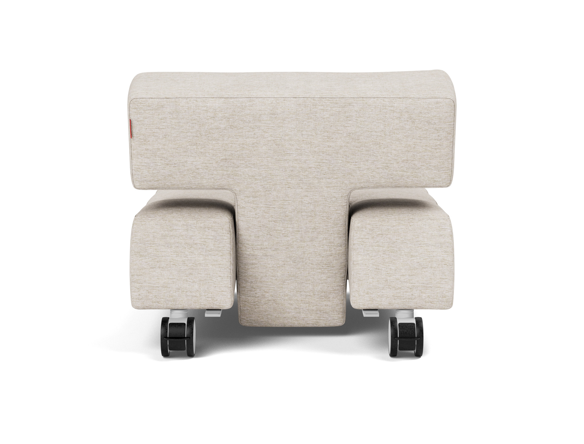 Sessel Long Horn D.E.L. Chenille Yuveno 470-Natural