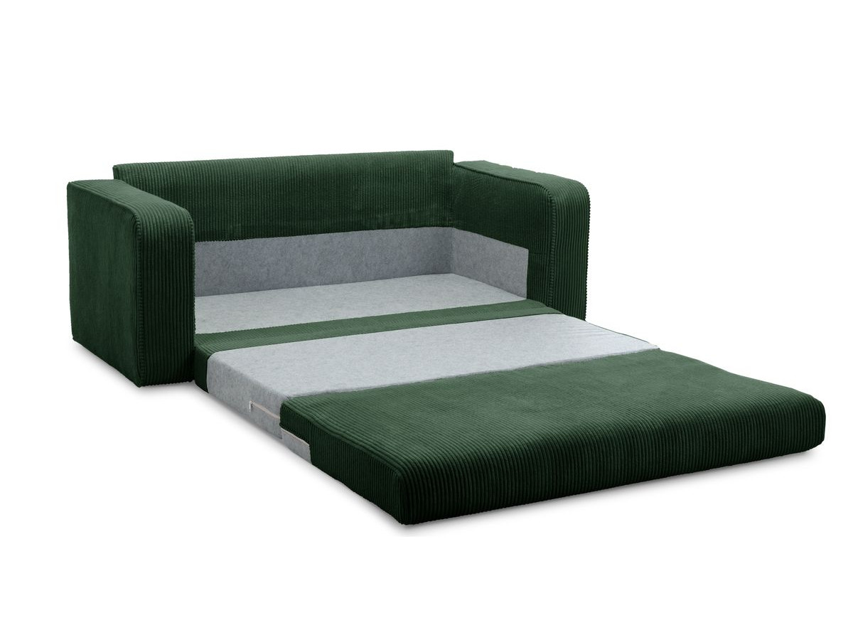 Bobochic Come Schlafsofa 2-Sitzer Cordsamt Grün