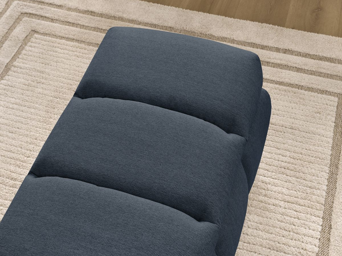 Bobochic Denali Bettbank 144 × 54 cm Stoff Dunkelblau