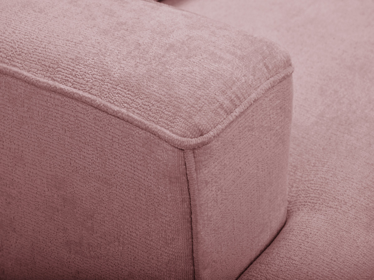 Bobochic Twiny Sofa 3-Sitzer Stoff Rosa