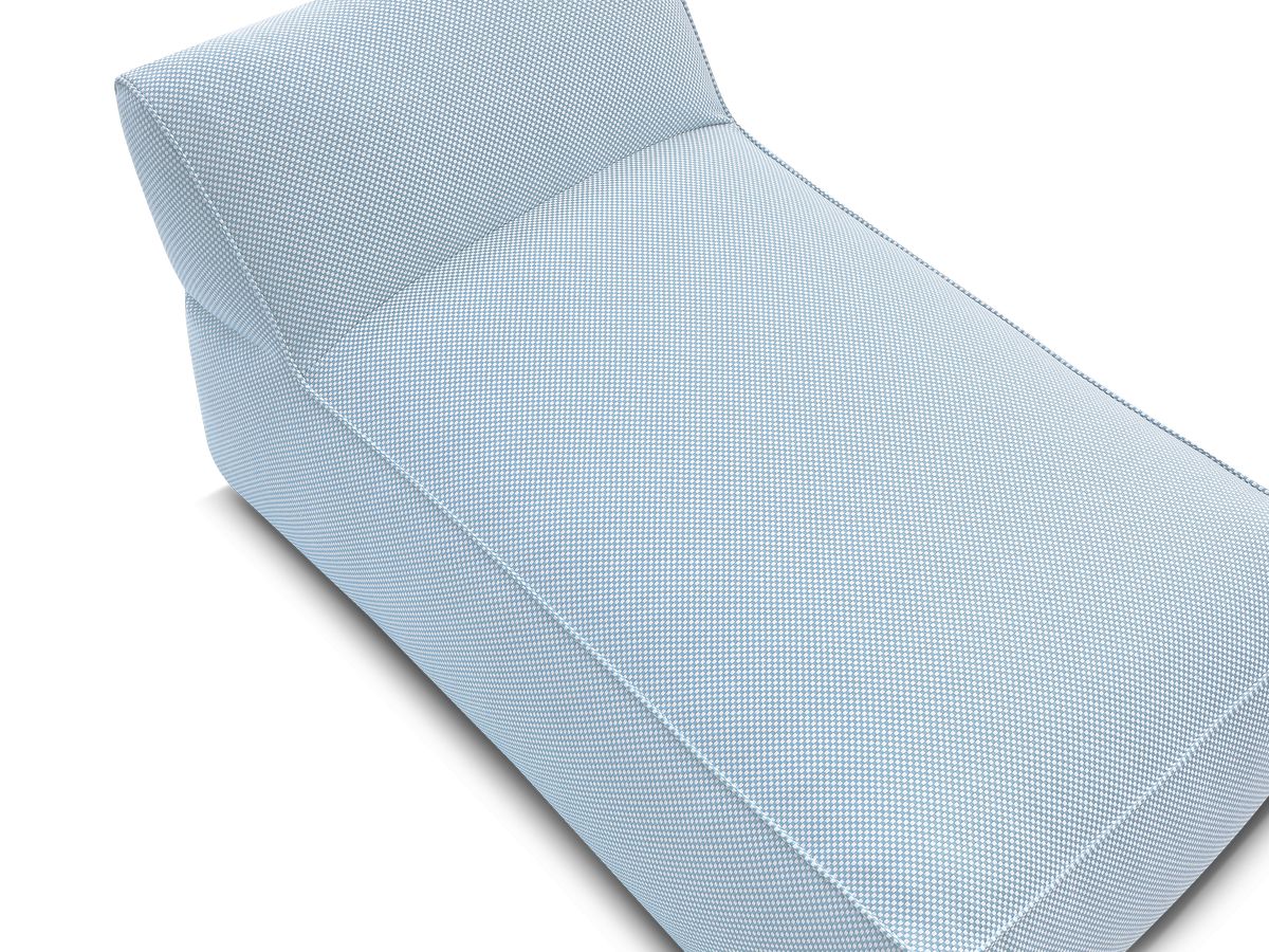 Bobochic Riviera Méridienne-Modul Melange-Stoff Hellblau