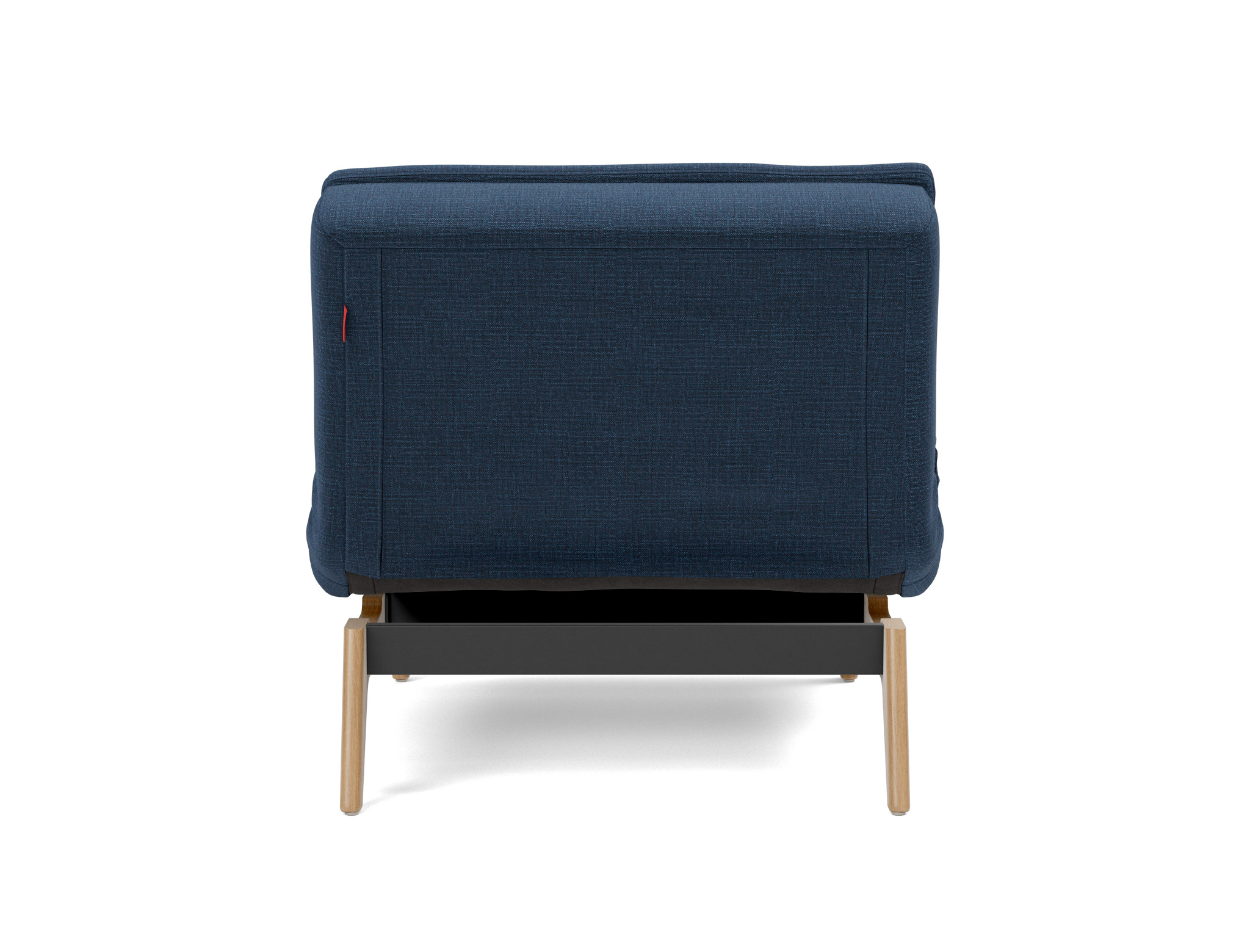 Sessel Dublexo Chenille Esina 414-Indigo-Blue Beine Eiche
