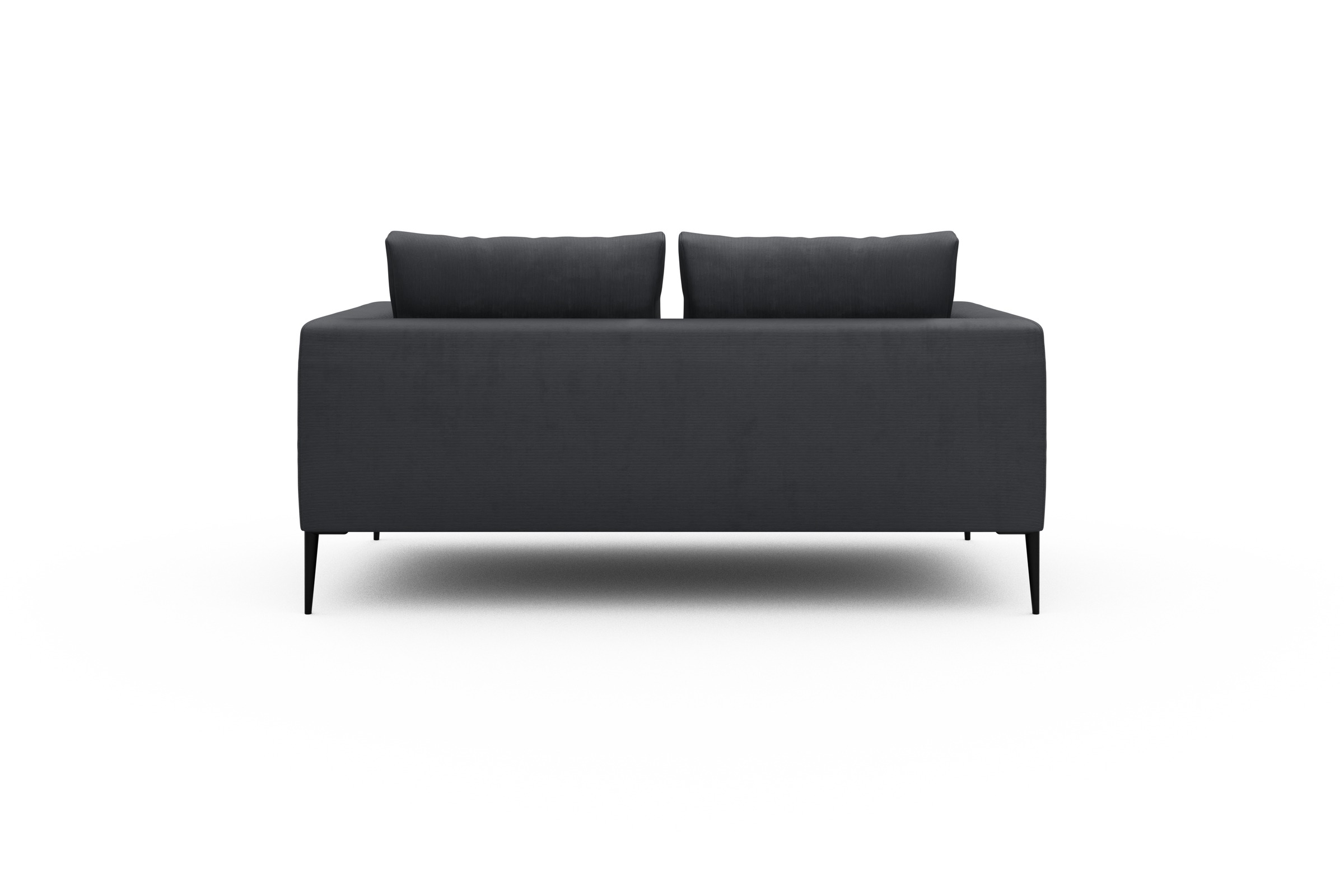 Sofa Paul 2-Sitzer Cordufine-Slate-Grey