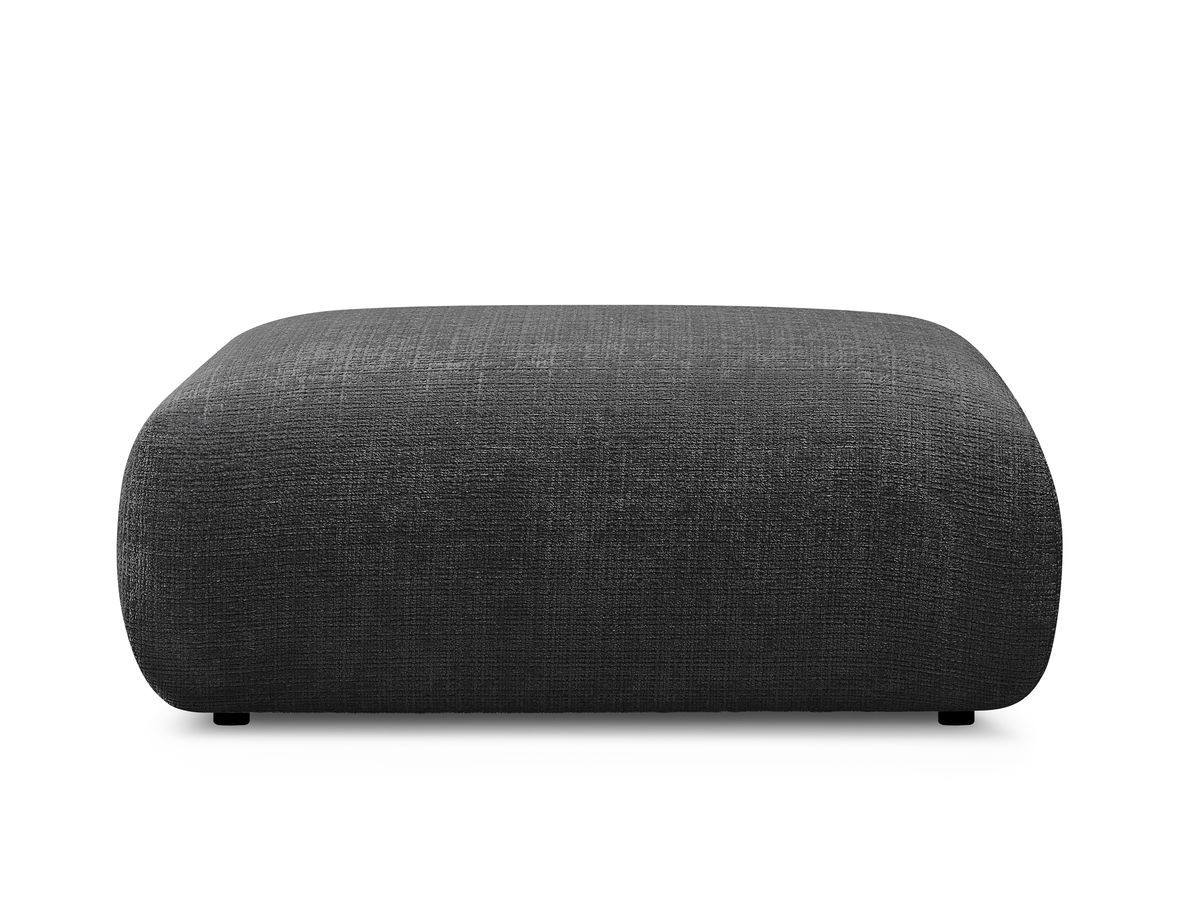 Bobochic Sirius Sofa 1-Sitzer Strukturstoff Schwarz