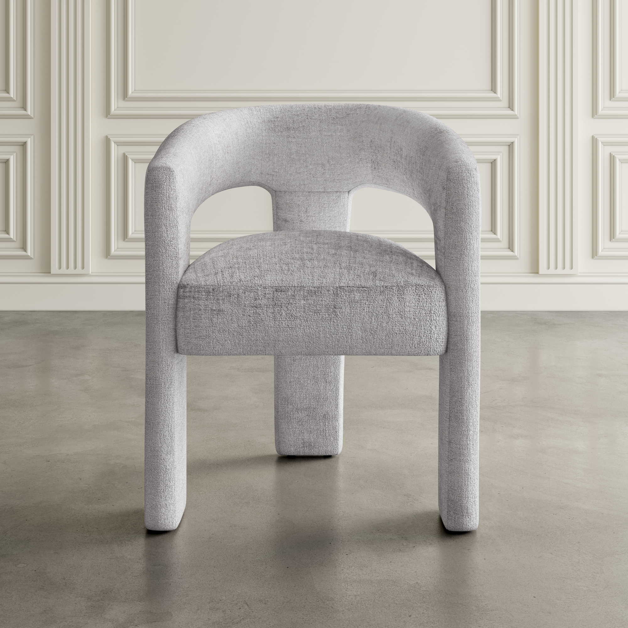 Livin Hill Polsterstuhl Leith 62 × 58 × 75 cm Silbergrau