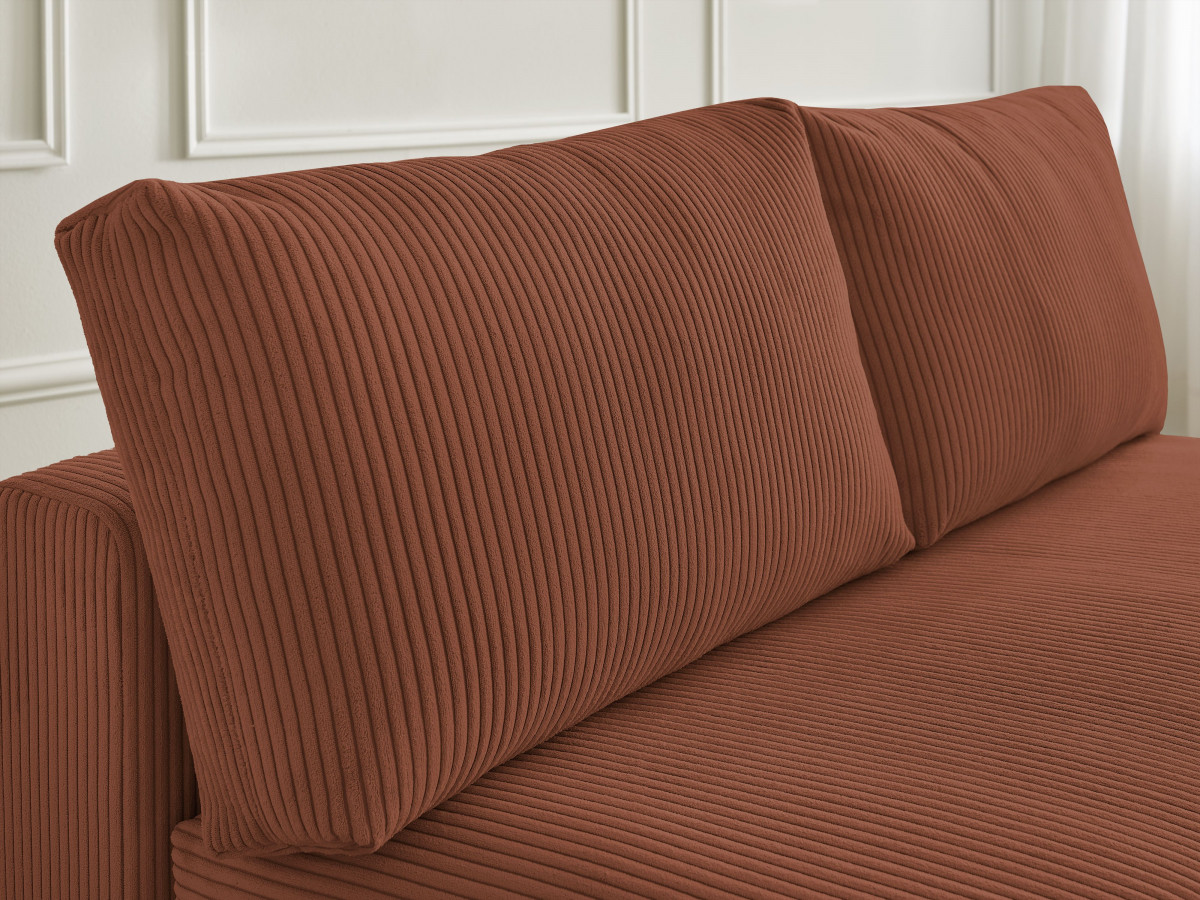 Bobochic Paris Sofamodul 2-Sitzer Cordsamt Orange