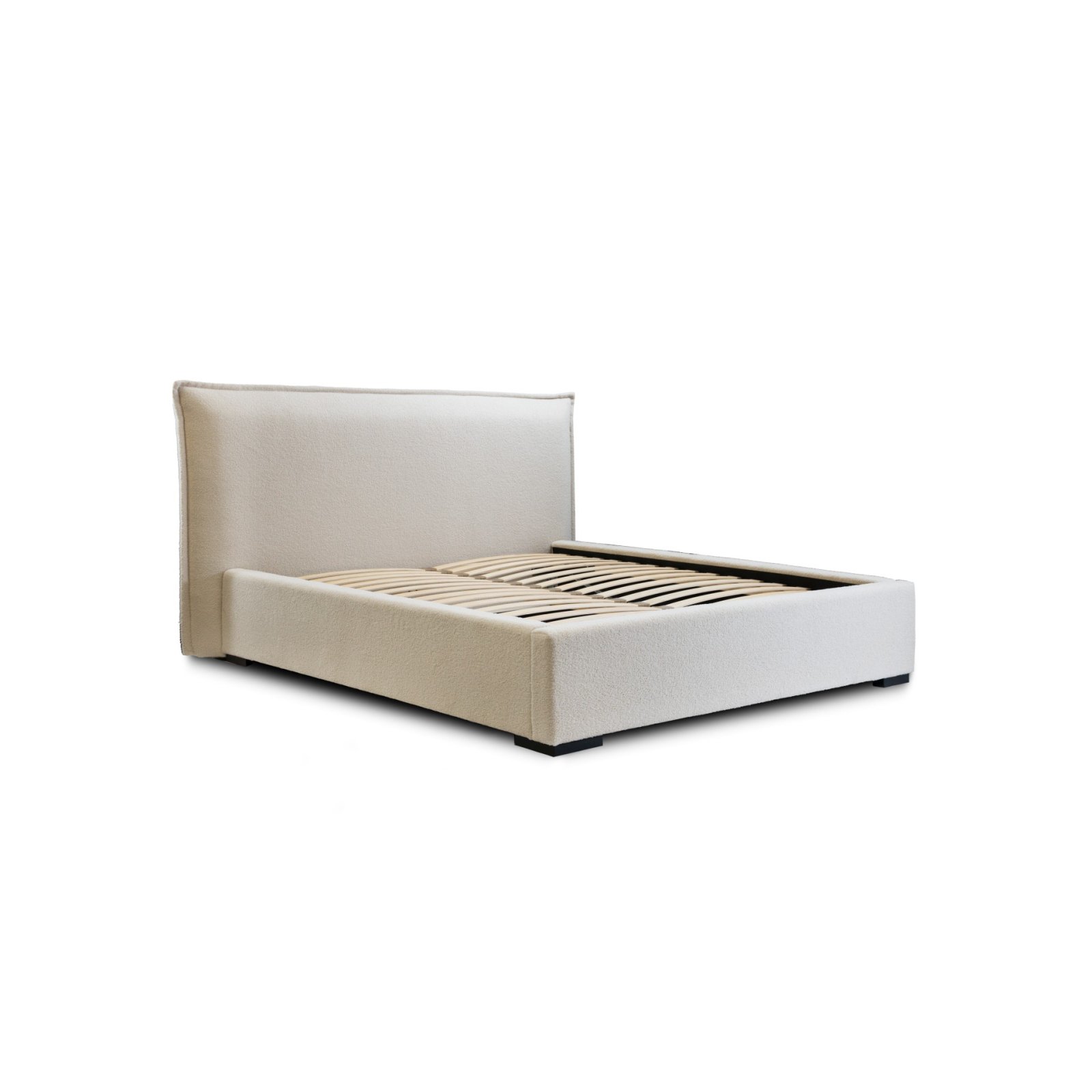 Polsterbett Renoa Boucle 160x200 mit Metallrahmen Quelle 03