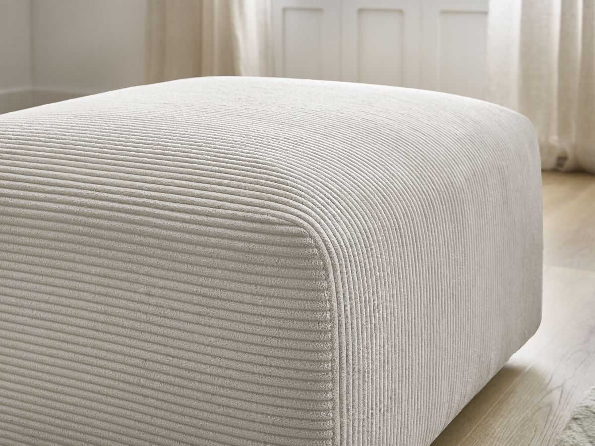 Bobochic Tina Pouf Cordsamt Beige