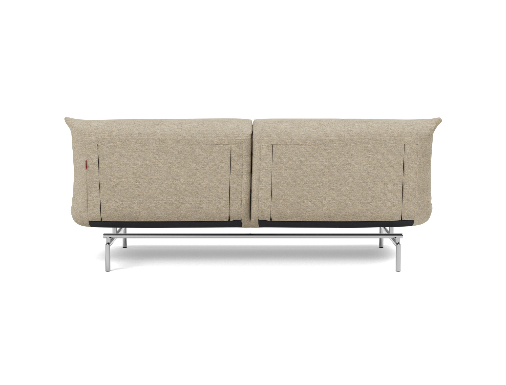 Schlafsofa Mikunjo Strukturierter Stoff Taura 356-Sand