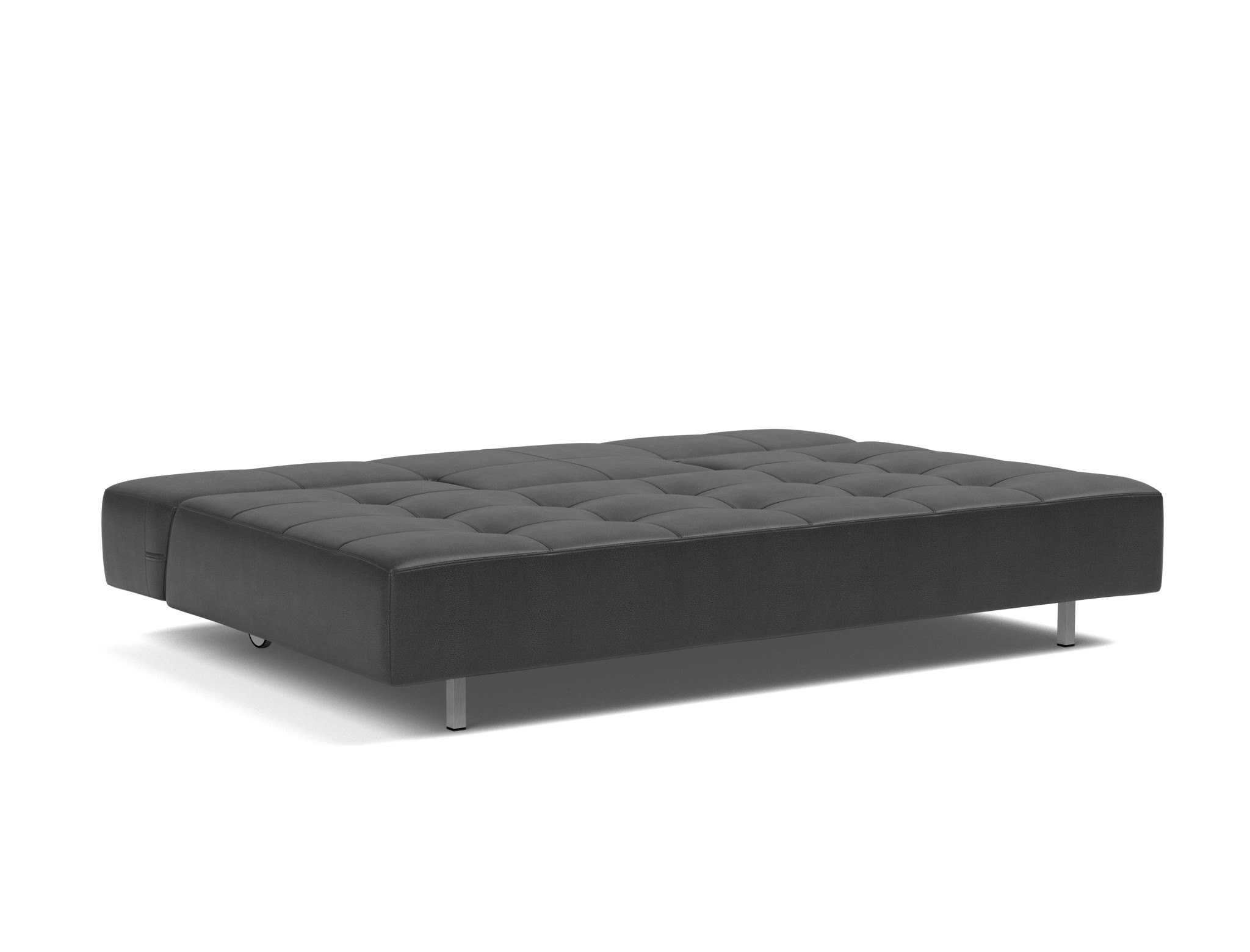 Schlafsofa Long Horn D.E.L. Lederoptik Faunal 550-Black