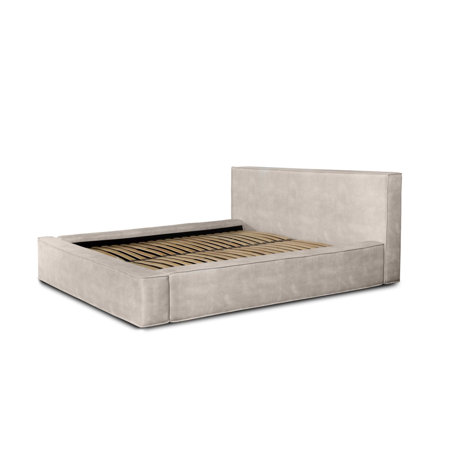 Polsterbett DELANO Macau 180 mit Metallrahmen Macau Sand moebelfaktor