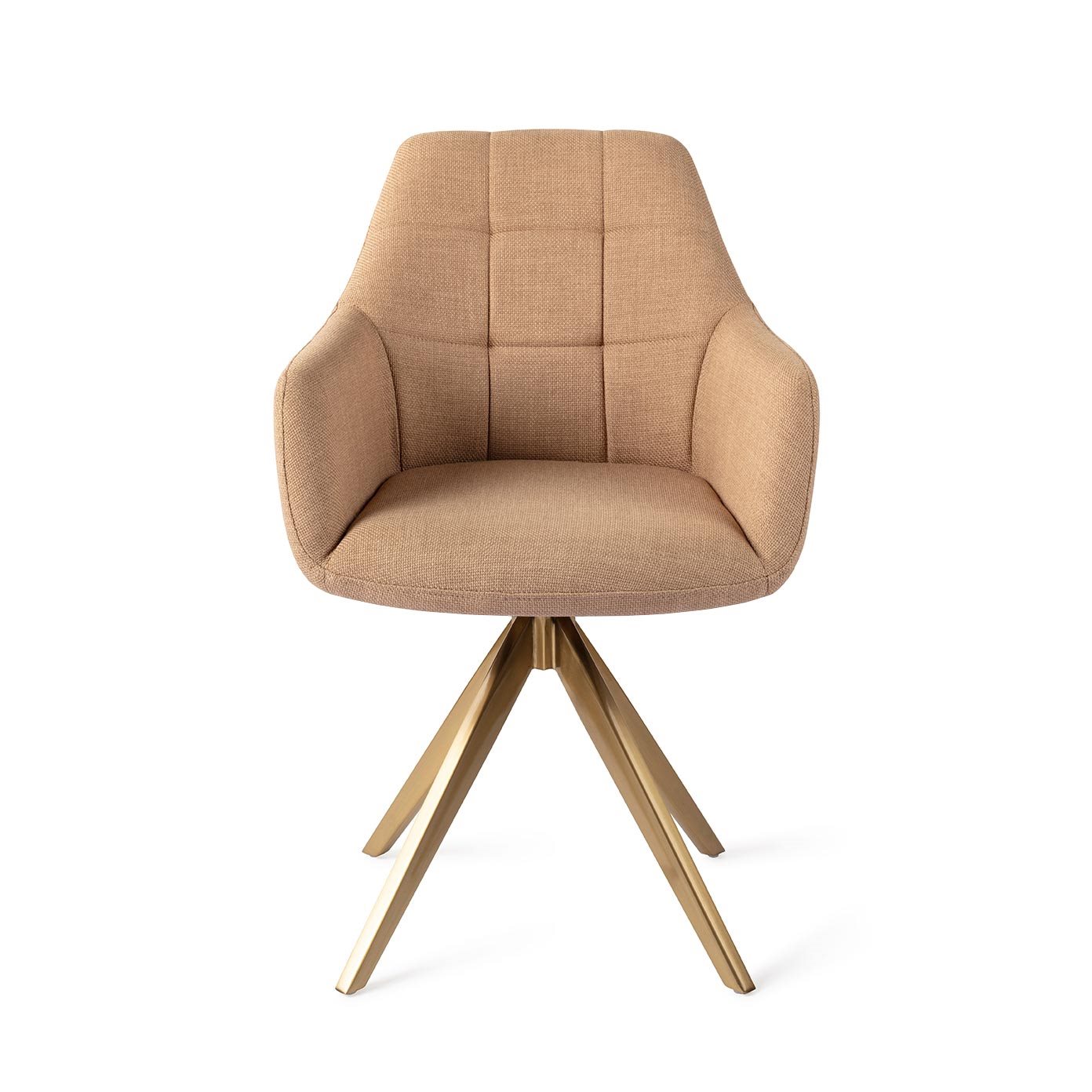 Jesper Home Esszimmerstuhl Noto Toasted-Toffee Turn Gold moebelfaktor