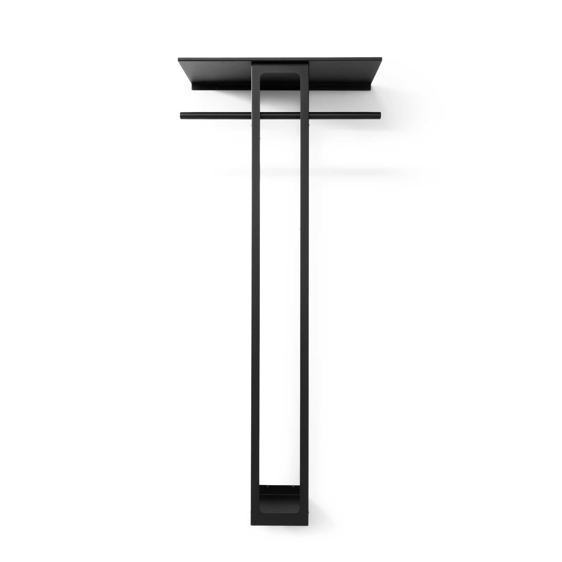 Spinder Design Wandgarderobe Luno Large 70 Schwarz