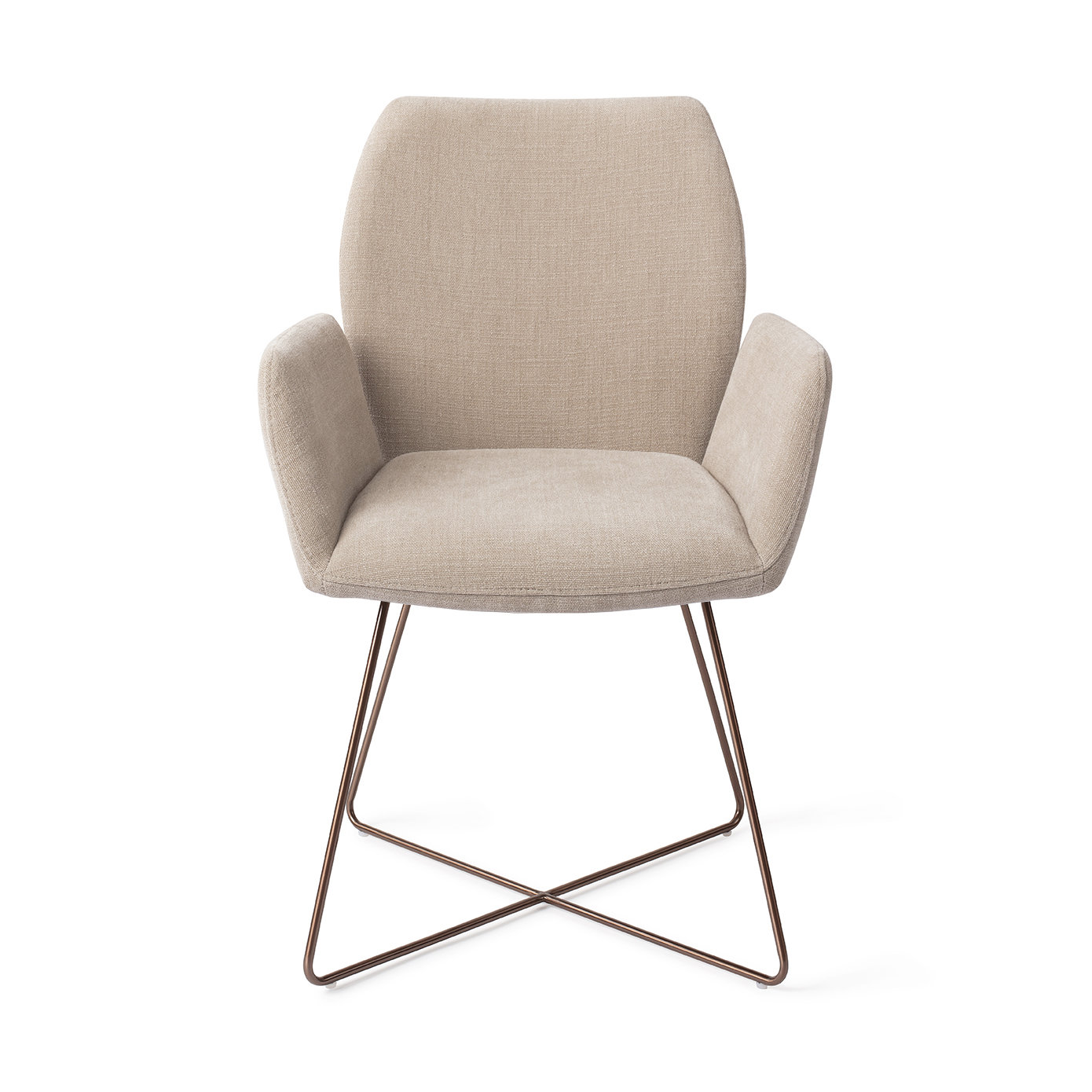 Jesper Home Esszimmerstuhl Misaki Sand Strand Cross Rose