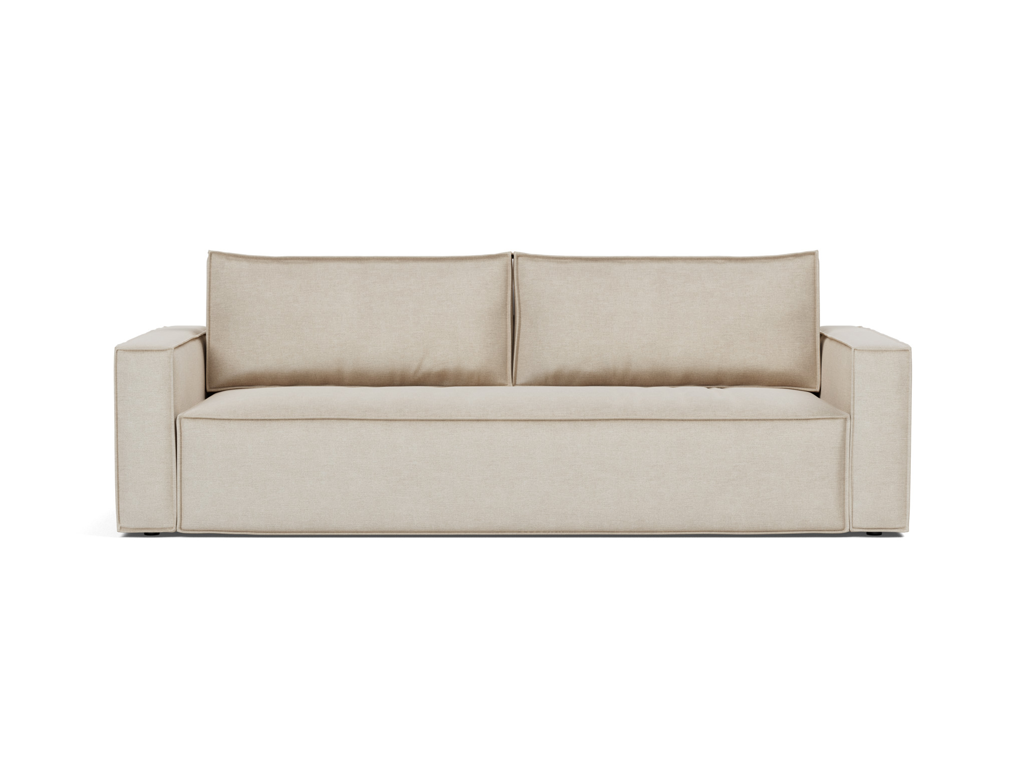 Schlafsofa Newilla Flachgewebe Phobos 586-Latte