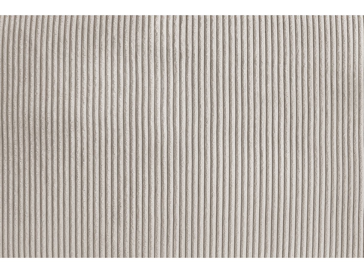Bobochic Voltaire Sofa 2-Sitzer Cordsamt Beige