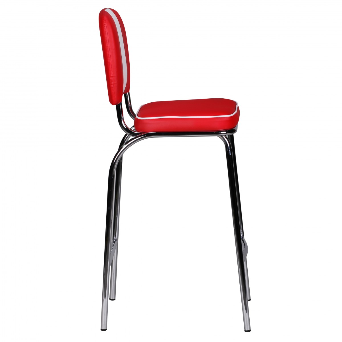 Barhocker Elva Kunstleder Rot