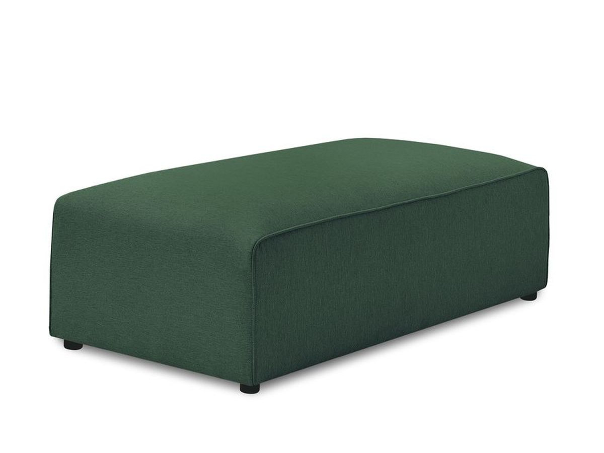 Bobochic Megeve Pouf Melange-Stoff Grün