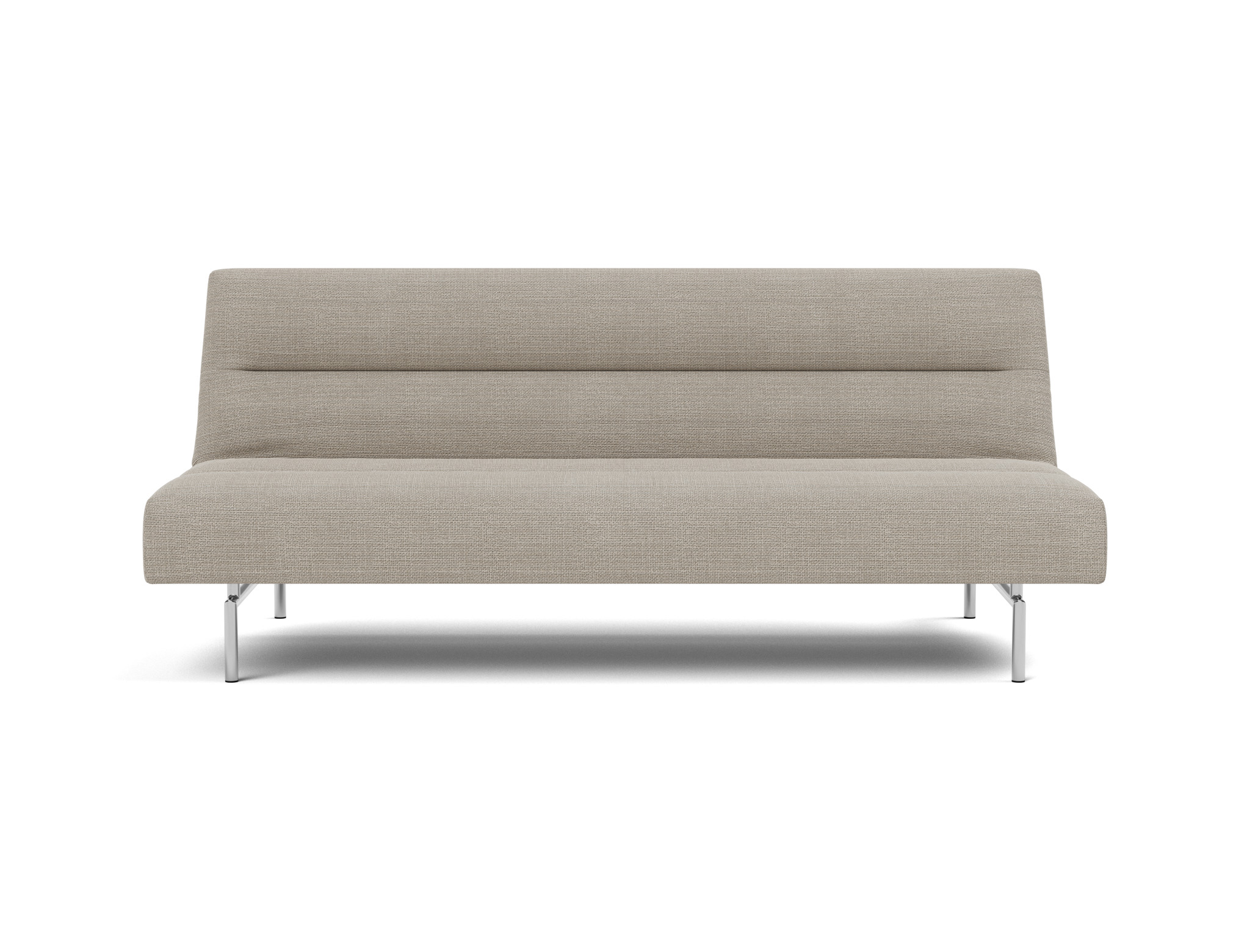 Schlafsofa Jillis Strukturierter Stoff Kenya 579-Gravel