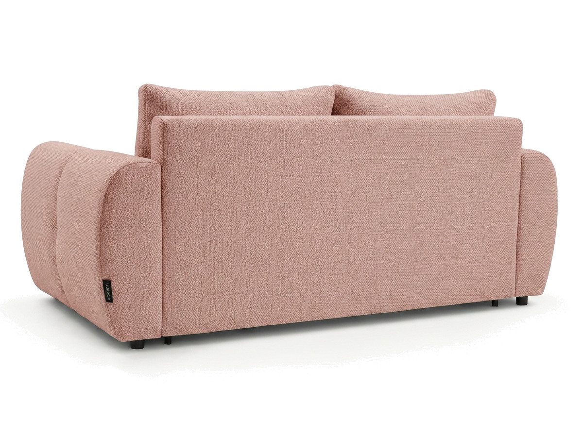 Bobochic Fuji Schlafsofa 3-Sitzer Stoff Rosa