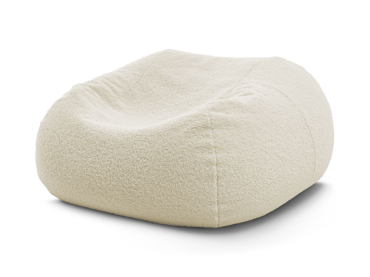 Bouclé-Stoff · Beige