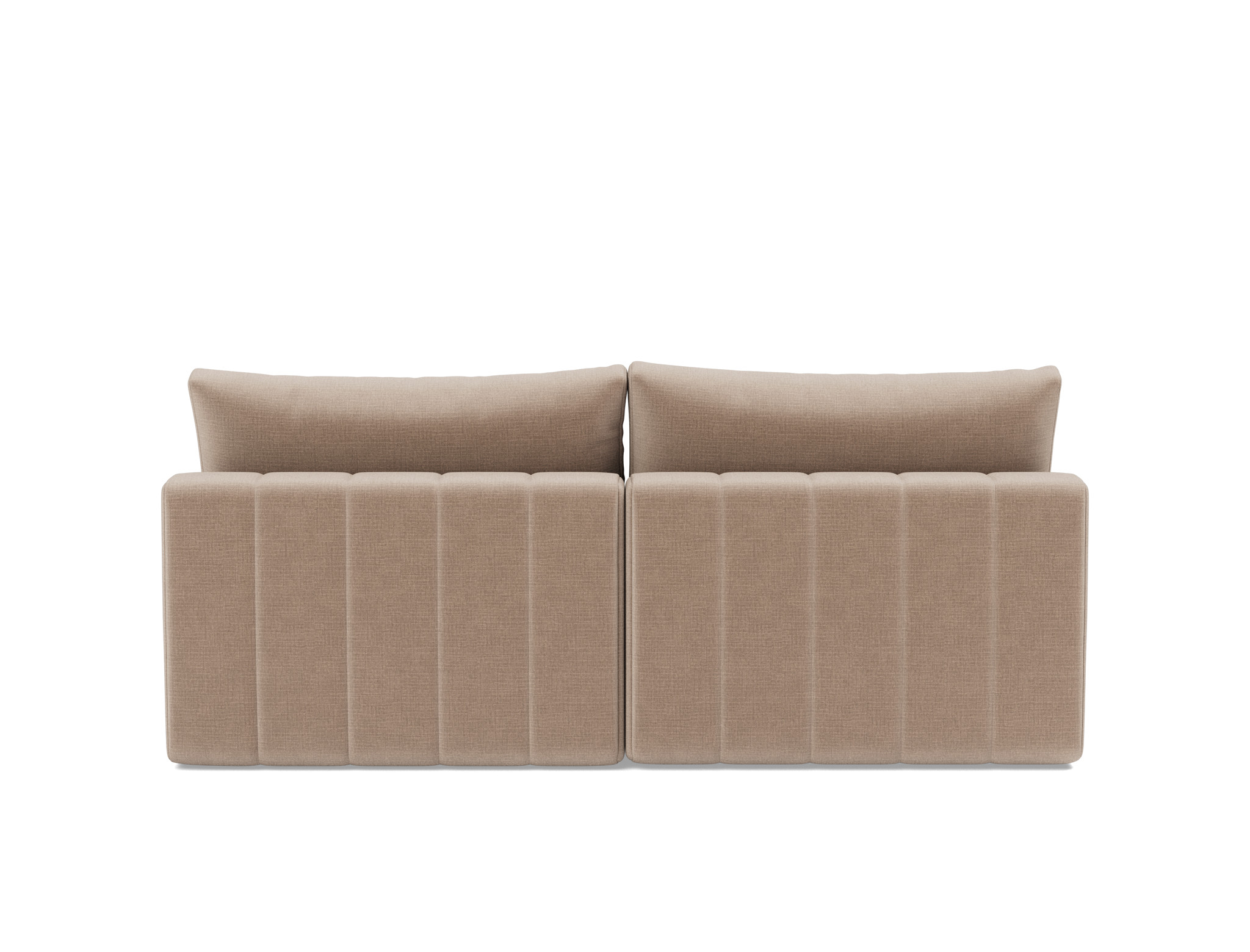 Schlafsofa Akello mit Chaiselongue Chenille Esina 417-Mocha