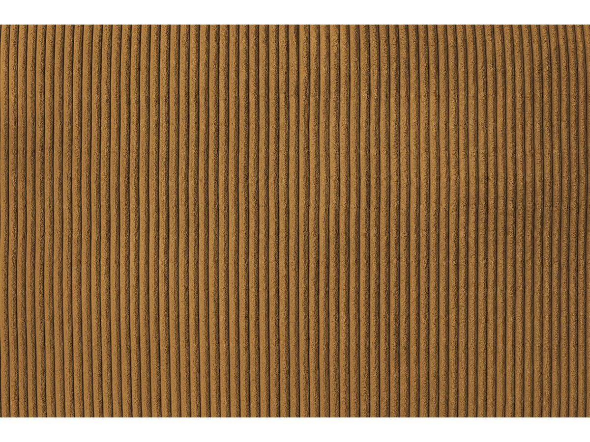 Bobochic Voltaire Ecksofa 322 × 268 cm Cordsamt Gelb Ecke links