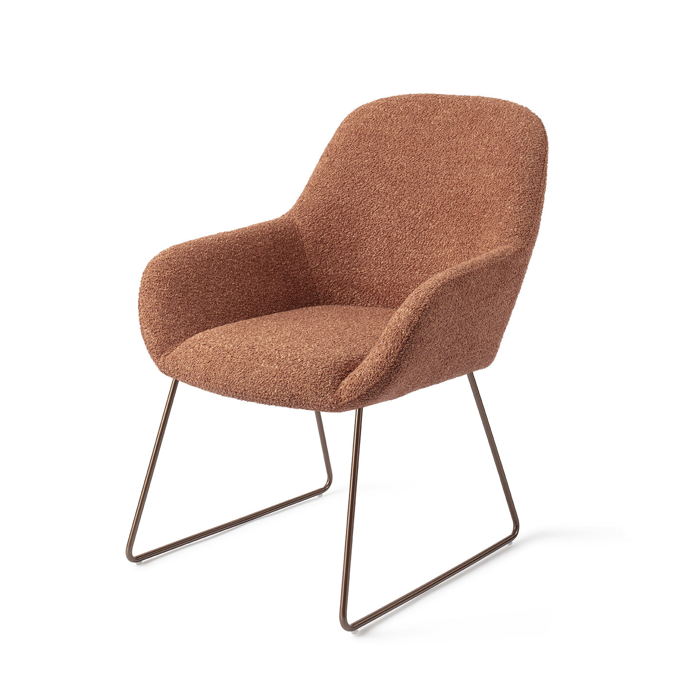 Jesper Home Esszimmerstuhl Kushi Amber Autumn Slide Rose