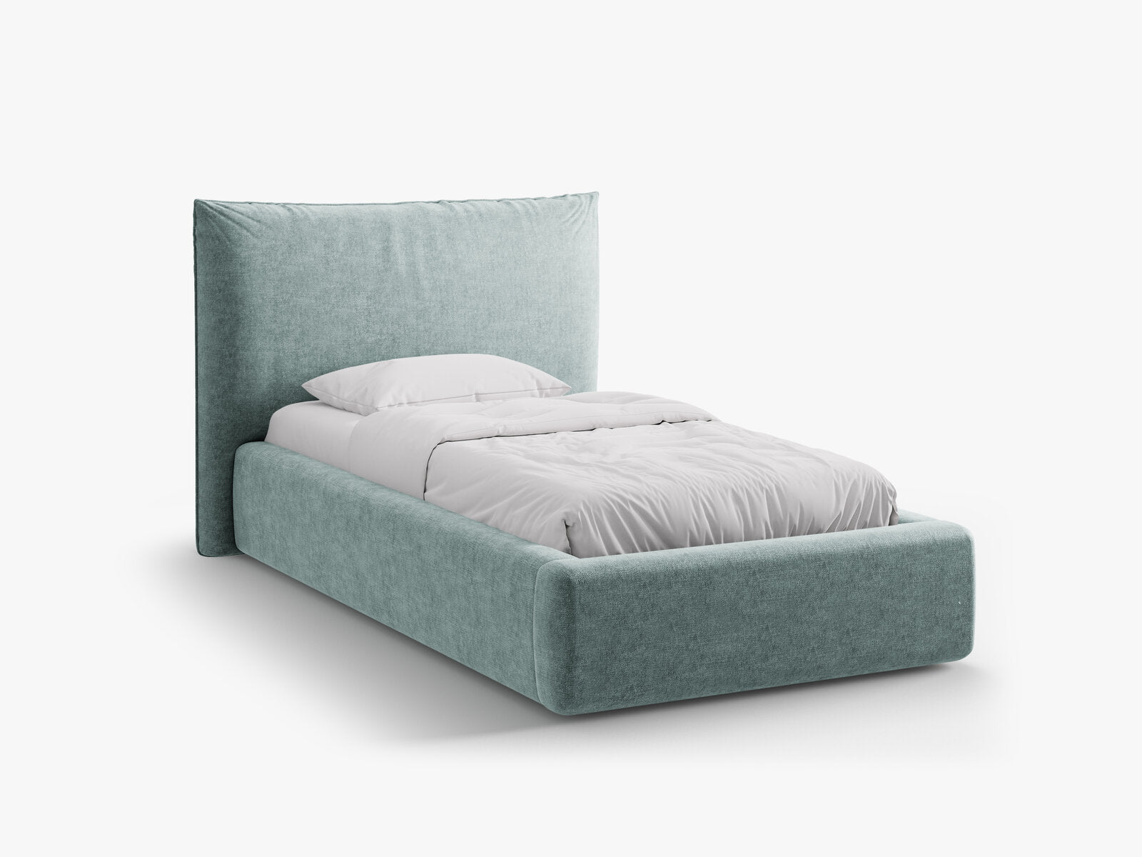 Micadoni Bett Kaelle Chenille Perfect Harmony Hellblau