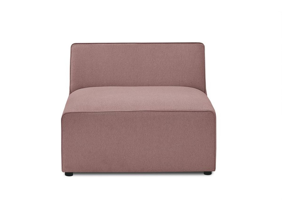 Bobochic Megeve Sofamodul 1-Sitzer Melange-Stoff Rosa