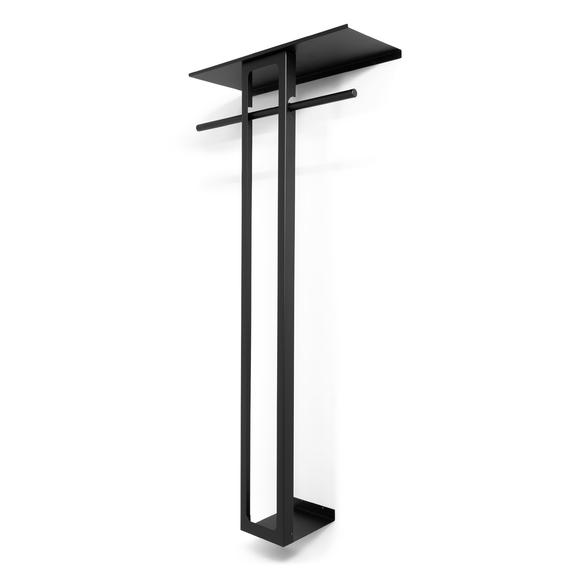 Spinder Design Wandgarderobe Luno Large 70 Schwarz