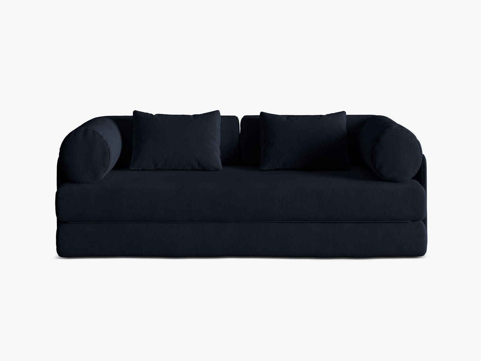 Micadoni Sofa Dreamy 3-Sitzer mit Schlaffunktion Samt Salvador Königsblau