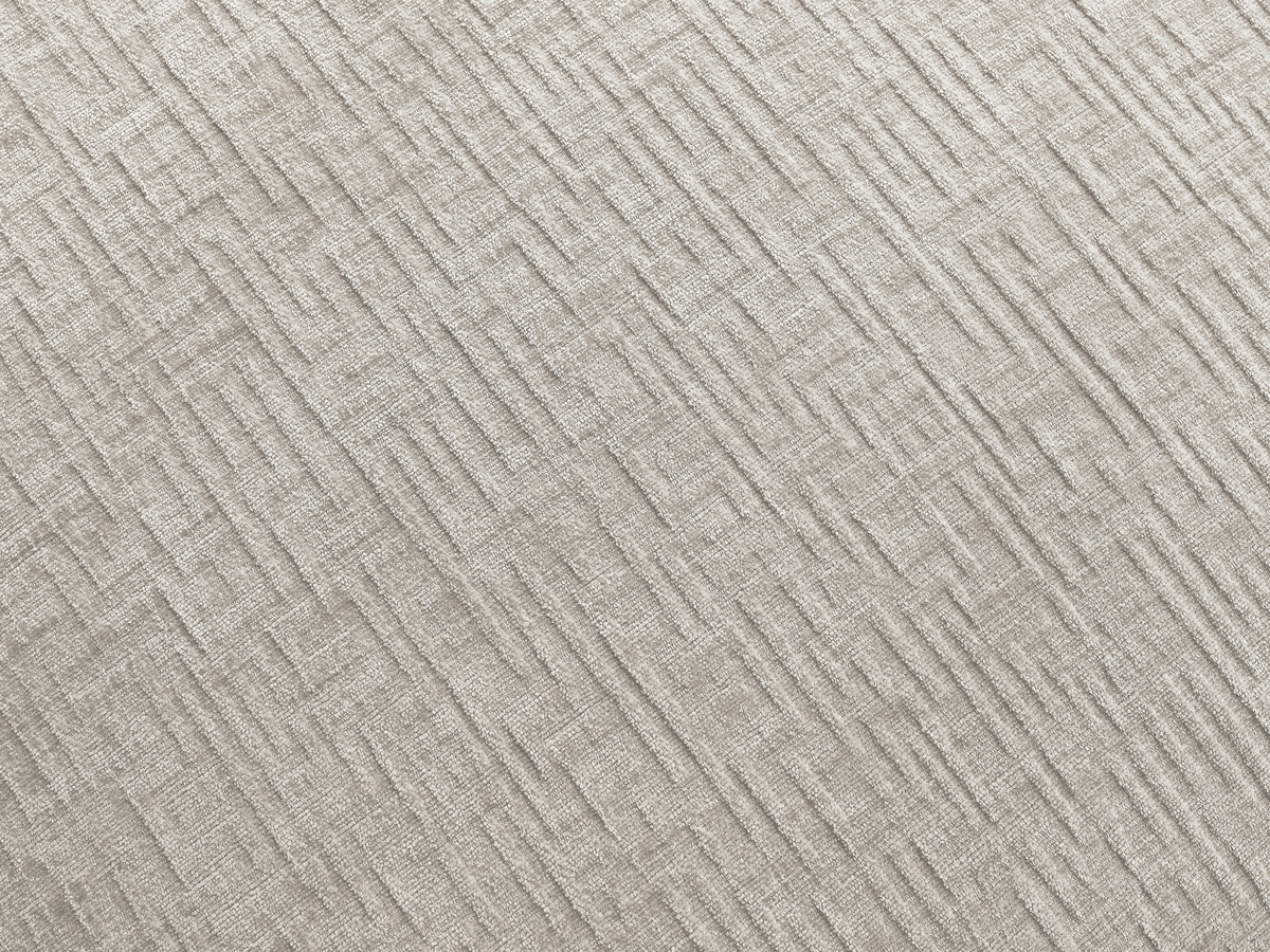 Bobochic Jana Pouf 63 × 114 cm Strukturstoff Beige