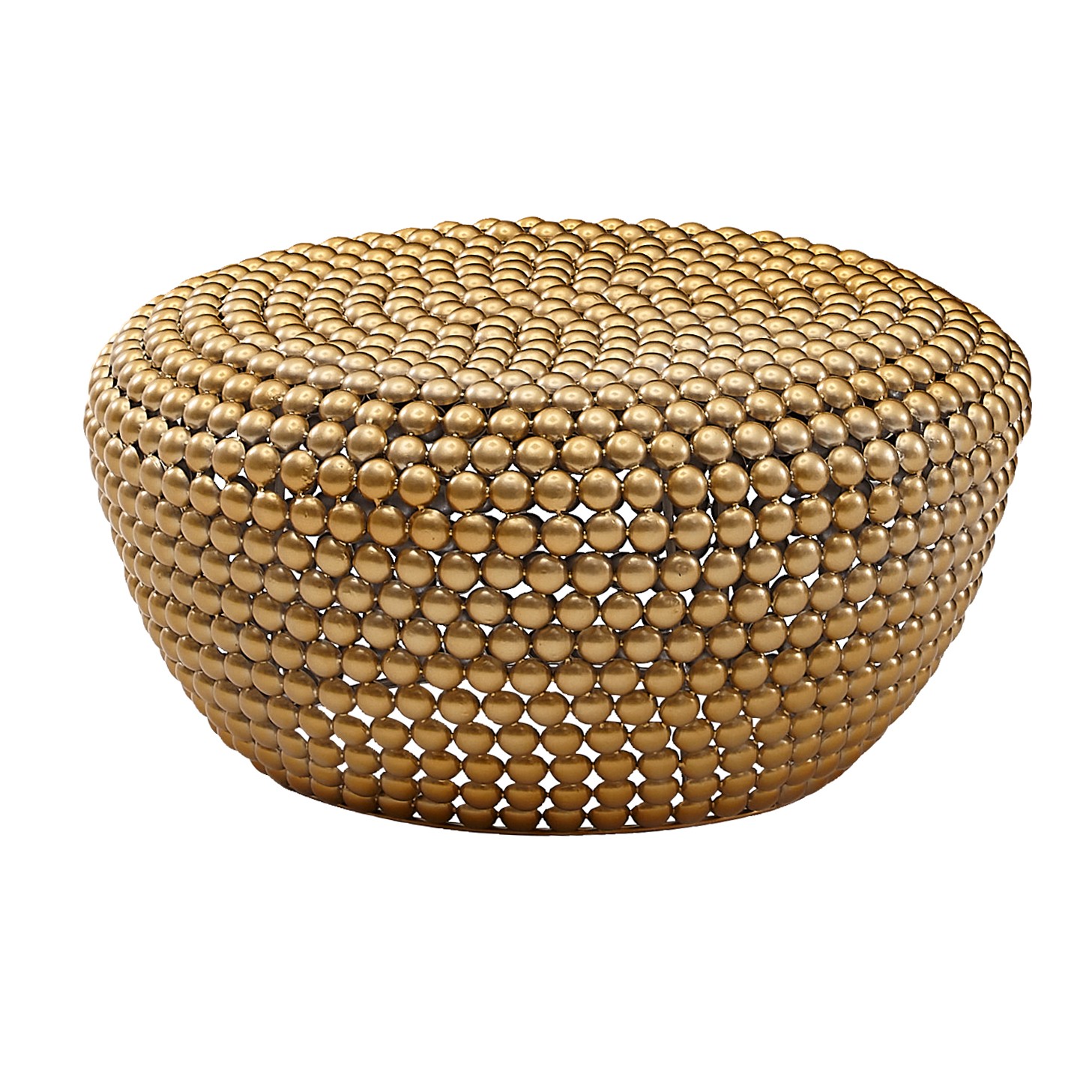 Couchtisch Brekke Gold Ø 60 × H 30 cm