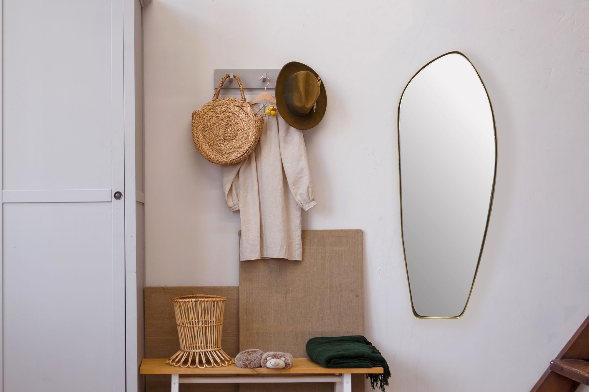 Wandspiegel Risor Gold 33 × 2,5 × 90 cm