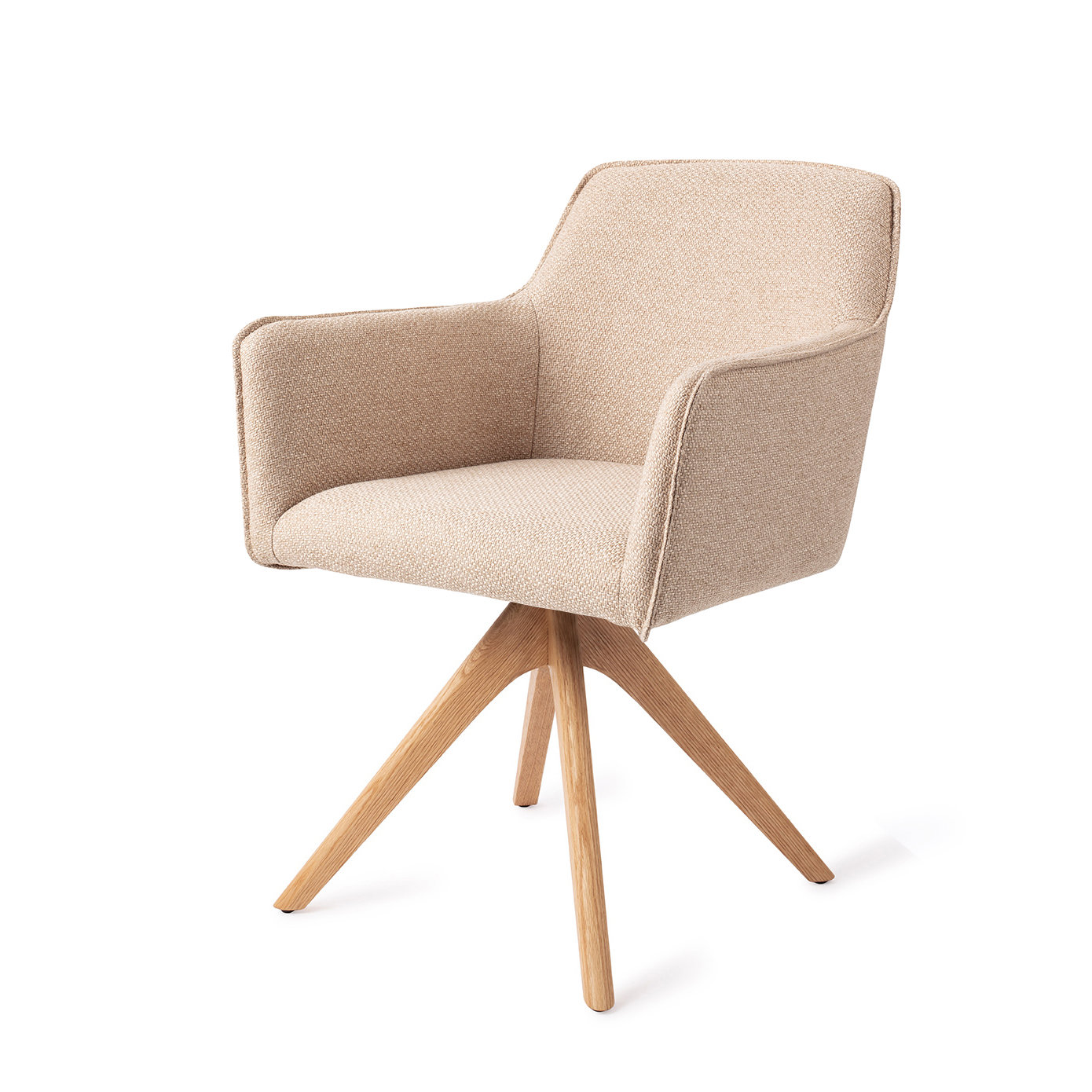 Jesper Home Esszimmerstuhl Hofu Wild Walnut Revolve Eiche Natur