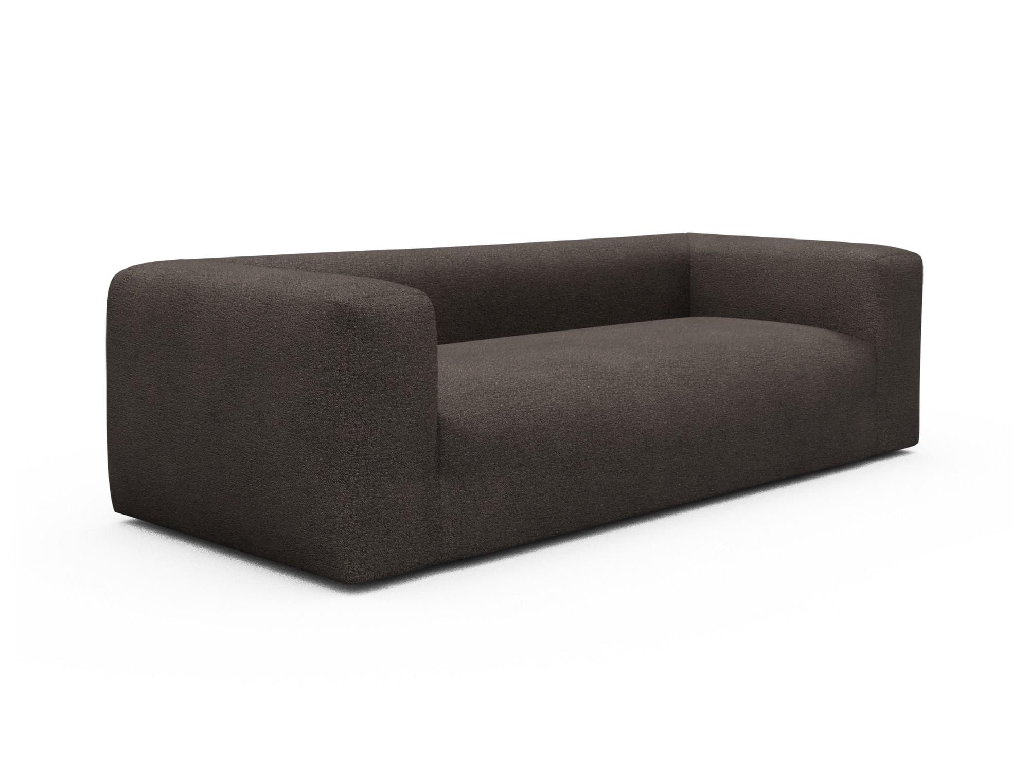 Skandi Home Sofa Fred 3-Sitzer Boucle-Taupe moebelfaktor