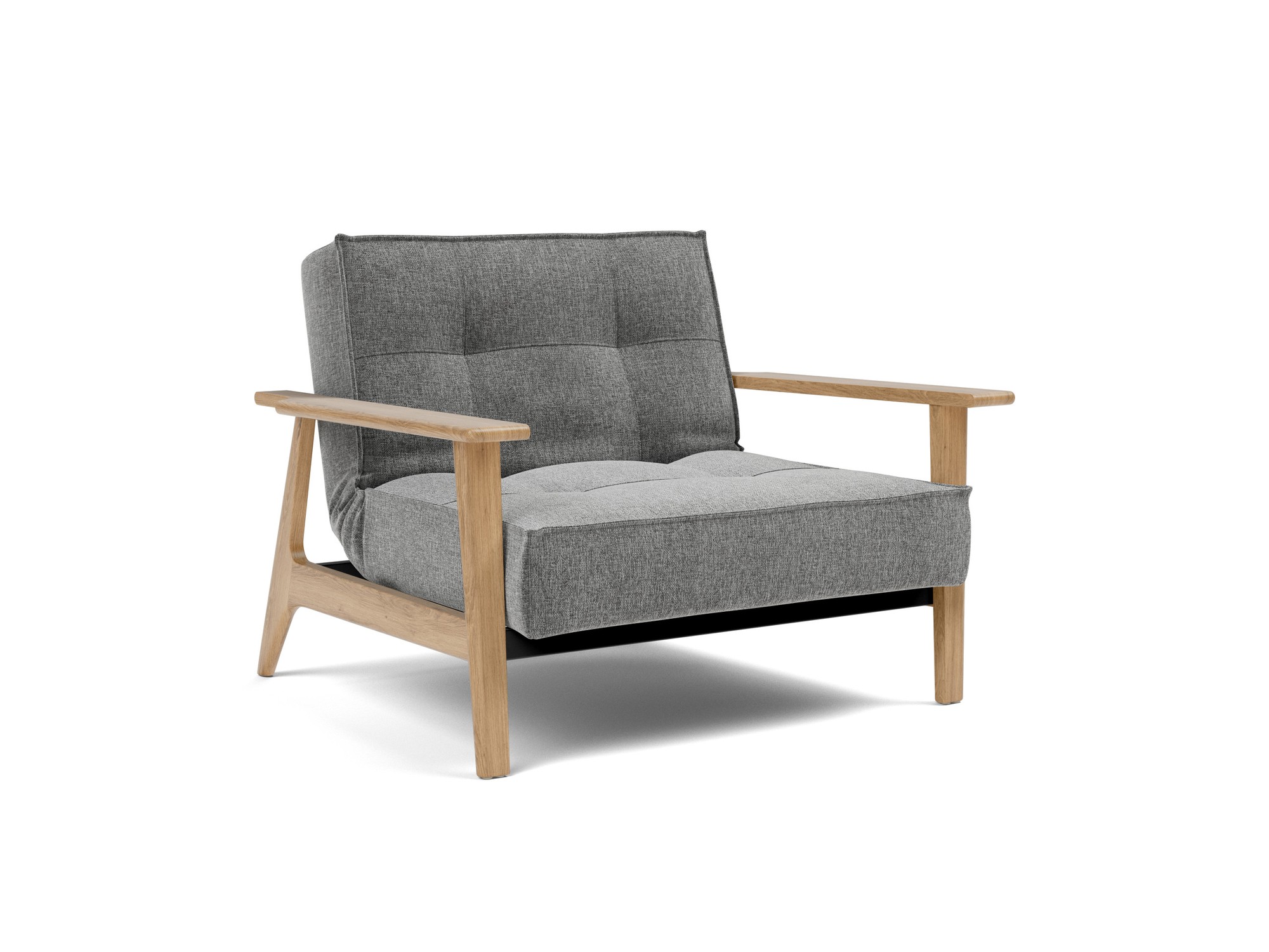 Sessel Splitback Frej Strukturierter Stoff Twist 563-Charcoal