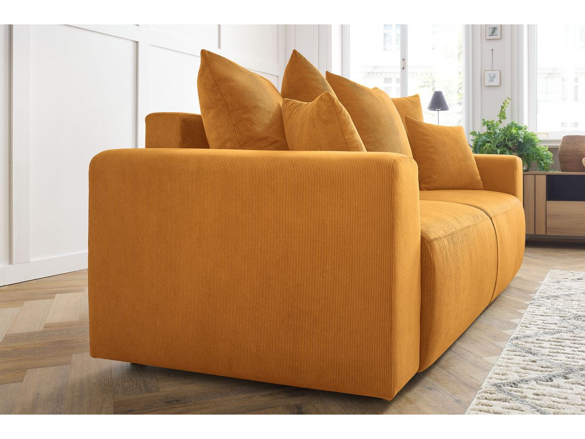 Bobochic Envy Sofa 2-Sitzer Cordsamt Gelb