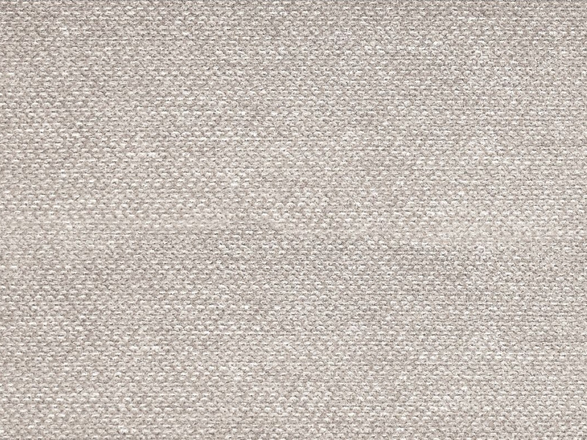 Bobochic Megeve Ecksofa mit Schlaffunktion und Pouf Melange-Stoff Beige Ecke rechts