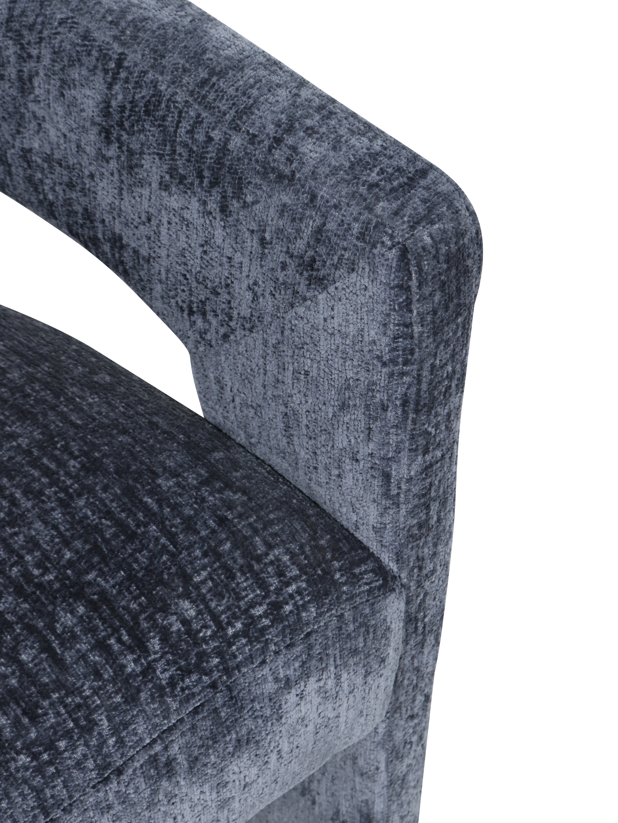 Livin Hill Set Leith: 4× Polsterstuhl Marineblau