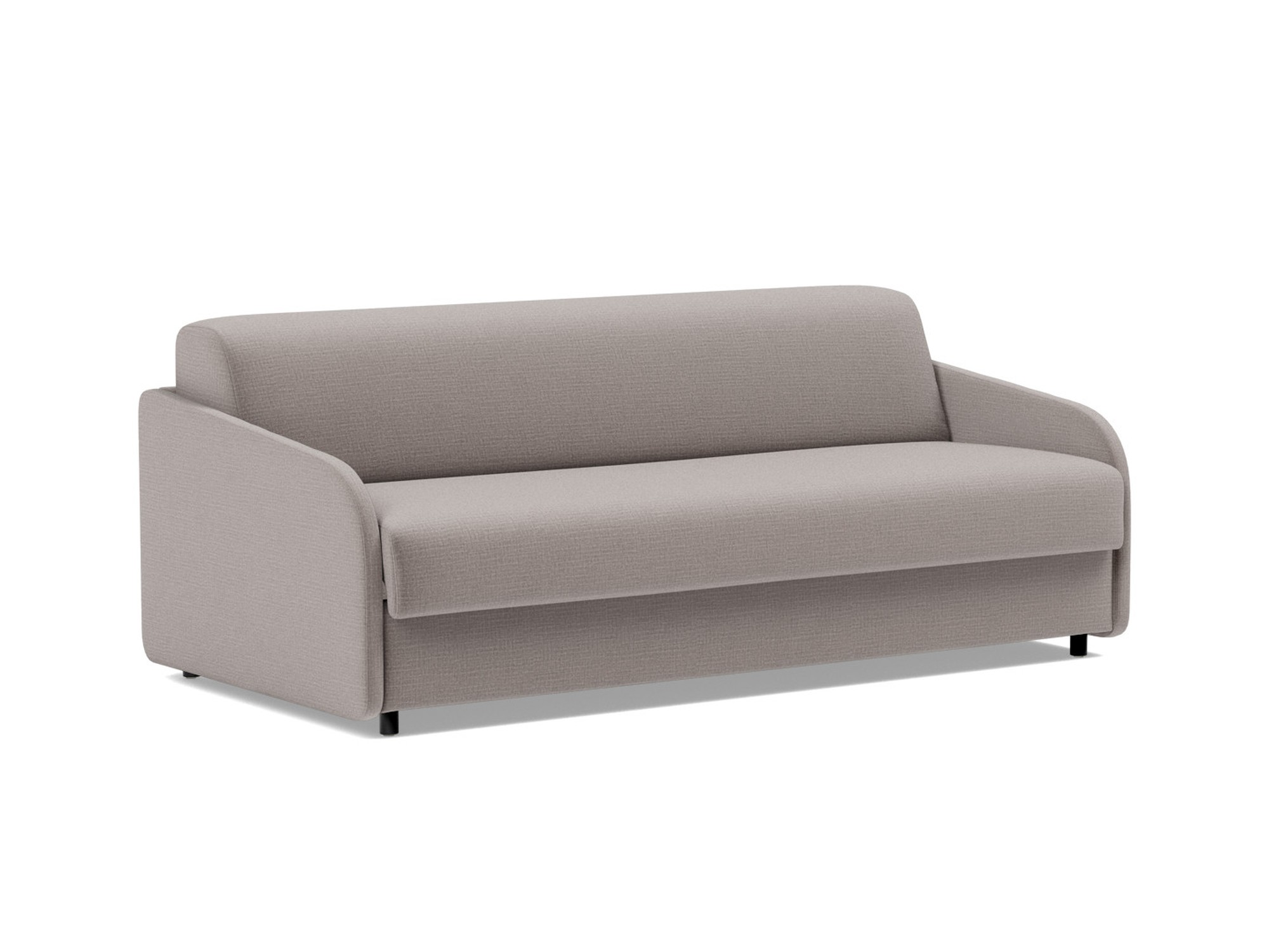 Schlafsofa Eivor mit Memory-Matratze 160 Chenille Esina 418-Truffle