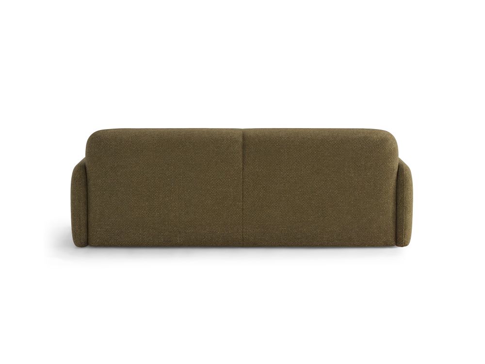 Cosmopolitan Design Sofa Malmo 4-Sitzer Strukturierter Stoff Scott Olive
