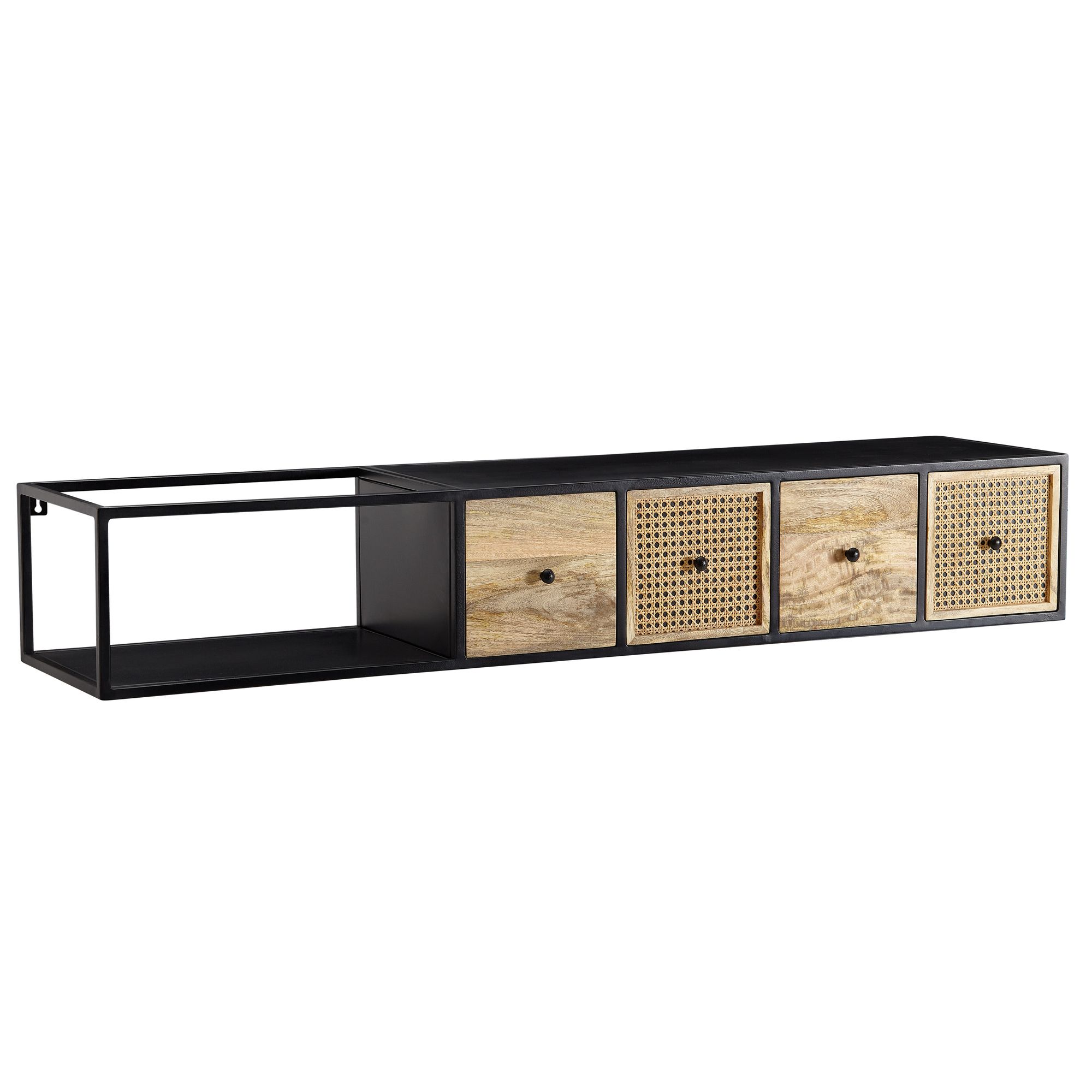 TV-Board Sigluvik Schwarz 150 × 35 × 25 cm