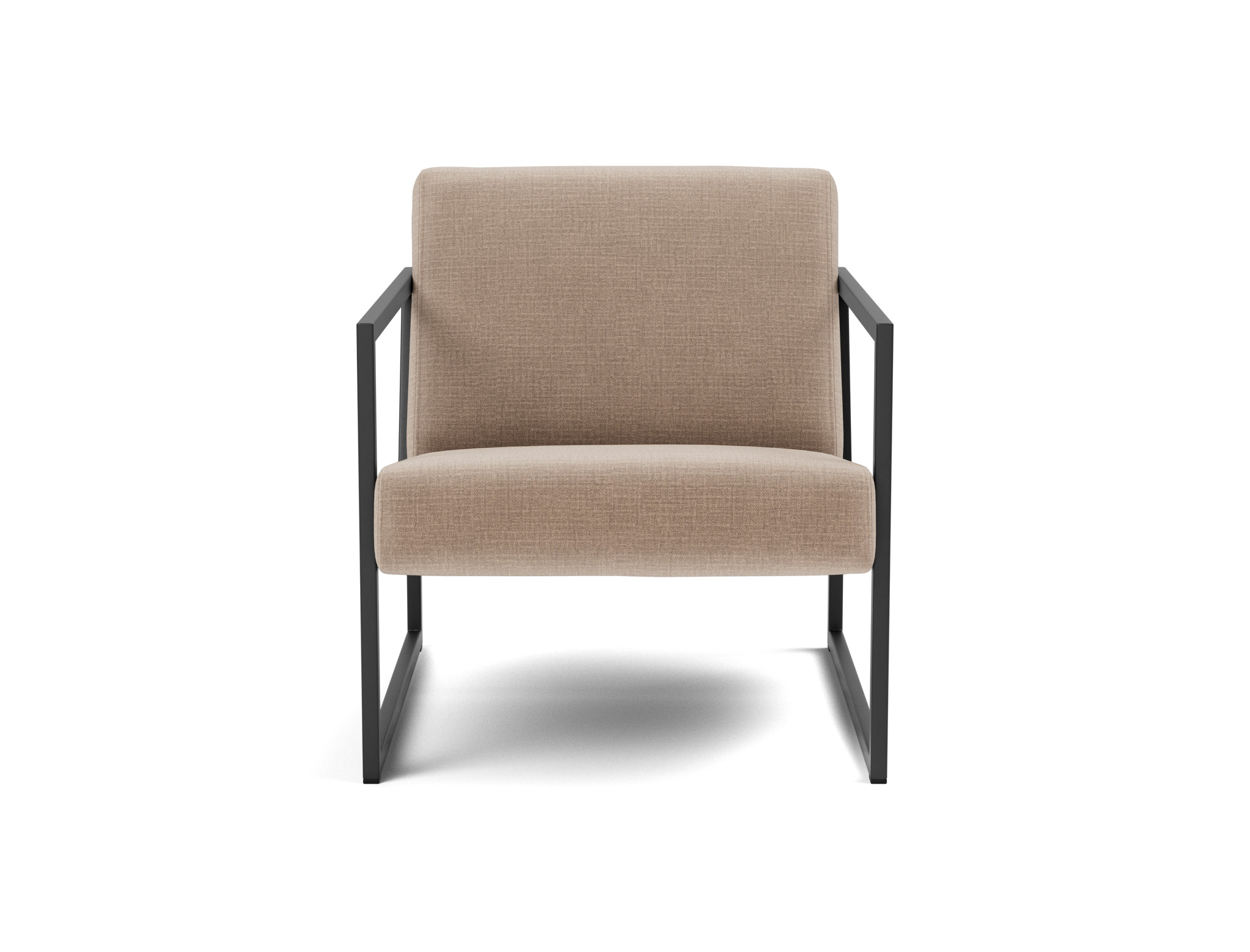 Sessel Vikko mit Armlehnen Chenille Esina 417-Mocha