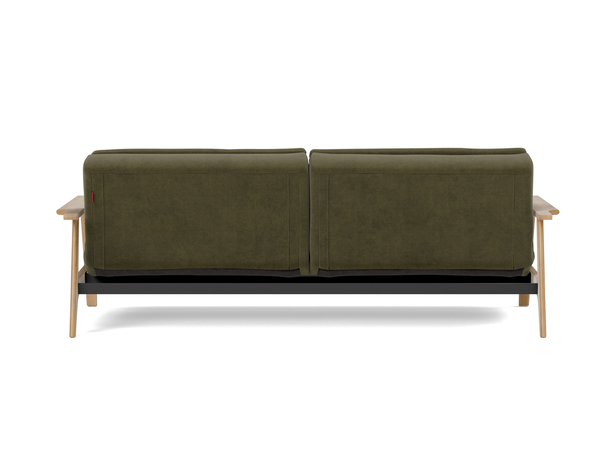 Schlafsofa Dublexo Frej Kord Cordufine 316-Pine-Green