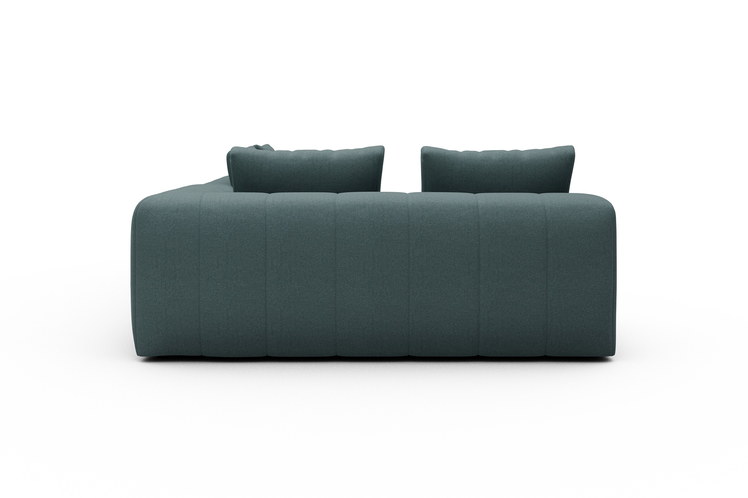 Ecksofa Hugo 2x 2,5-Sitzer Armlehne rechts Satya-Niagara
